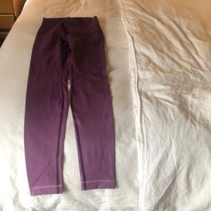 NWOT Lululemon ombré leggings